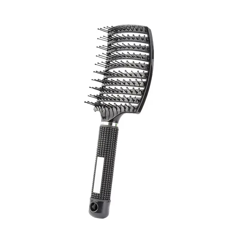 Hair Brush Scalp Massage Comb Hairbrush Bristle&Nylon Women Wet Curly Detangle Hair Brush for Salon Hairdressing Styling Tools