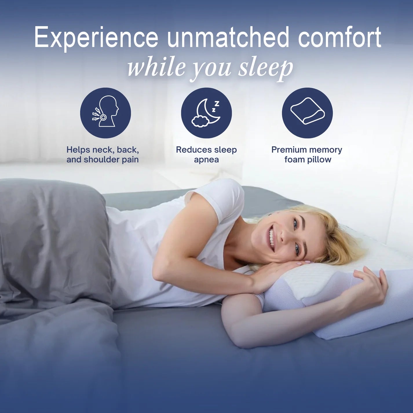 Premium Contour Relief Pillow